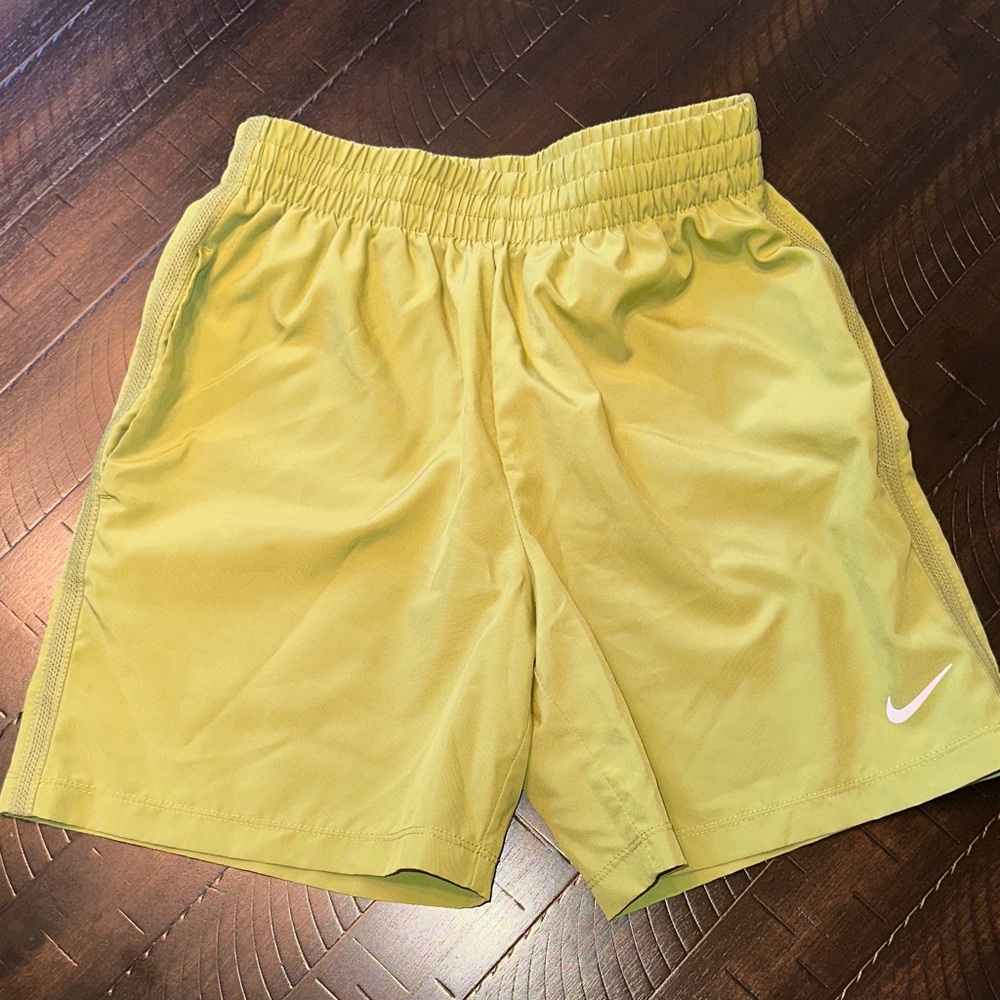 Nike Lime Green Sports Shorts